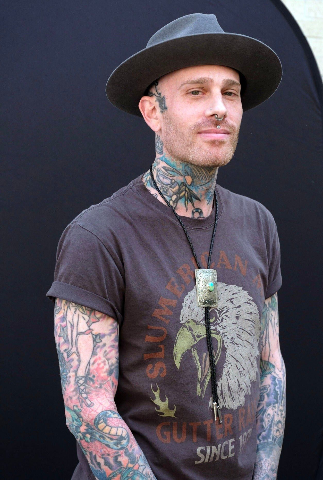 Joshua Cohn, tattoo artist at Turquoise Panther Tattoo